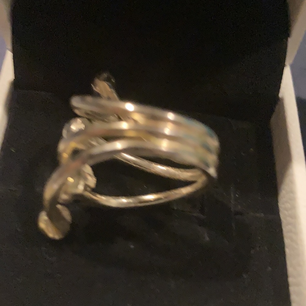 925 Stamped Steeling Silver Ring - image 2